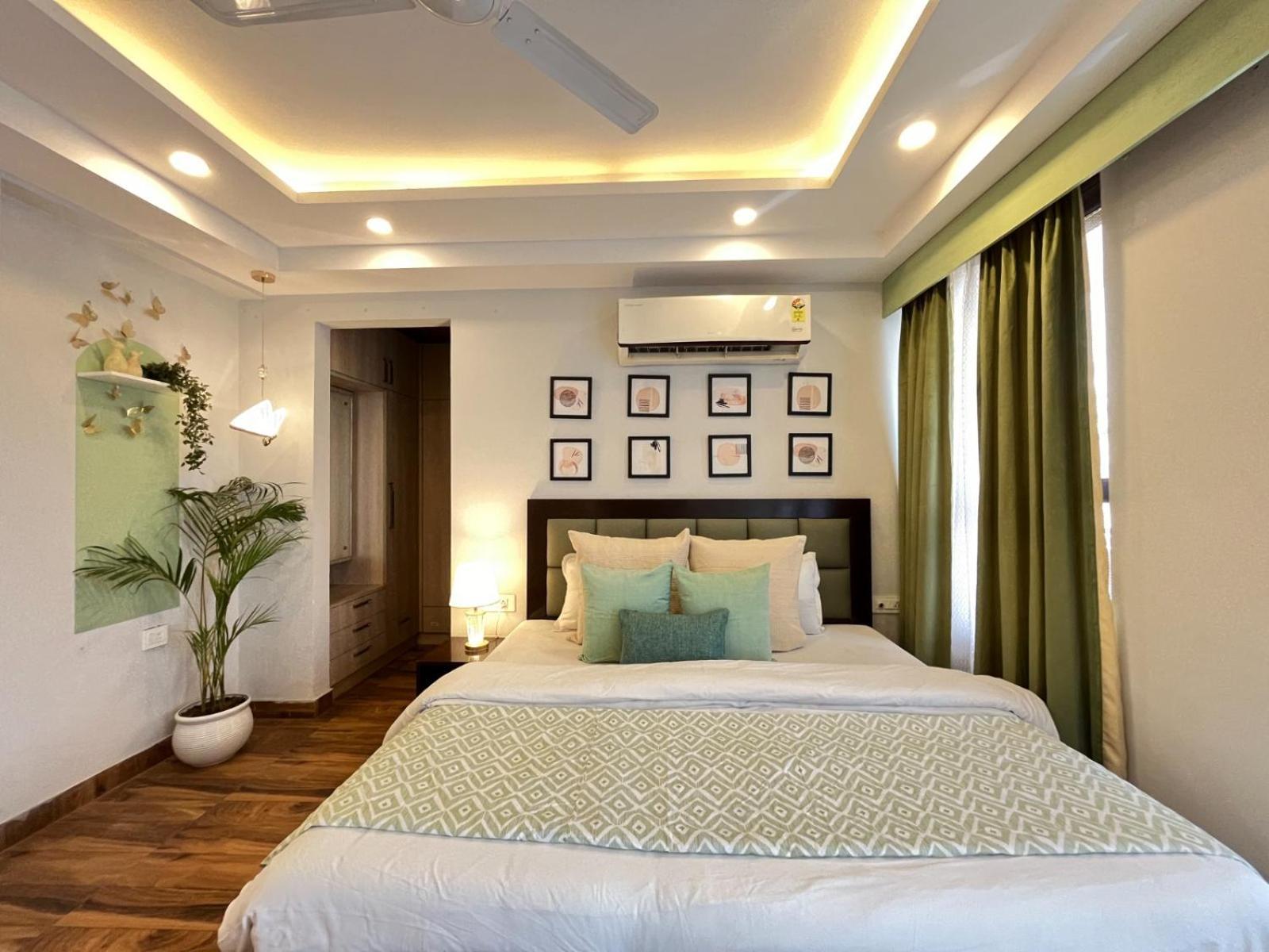 Bedchambers Medicity Serviced Apartments In Gurgaon Eksteriør billede
